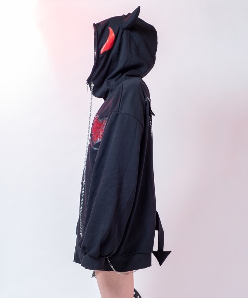 BACKSTAGE PASS（バックステージパス） パーカー DEMON TIME(デーモン