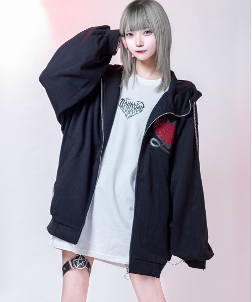 BACKSTAGE PASS（バックステージパス） パーカー DEMON TIME(デーモン