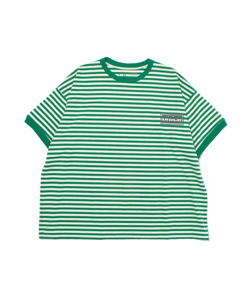 OVY Over Dye Border Tシャツ ショーツ ボーダー kaja OVY Over Dye Border T-shirts KAJA L