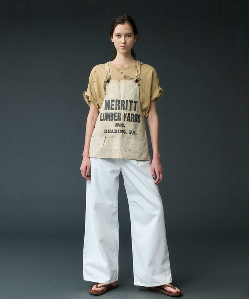 ホワイト ワイドパンツ デニム Levi's リーバイス ワイドパンツ ワイドデニム ホワイトデニム