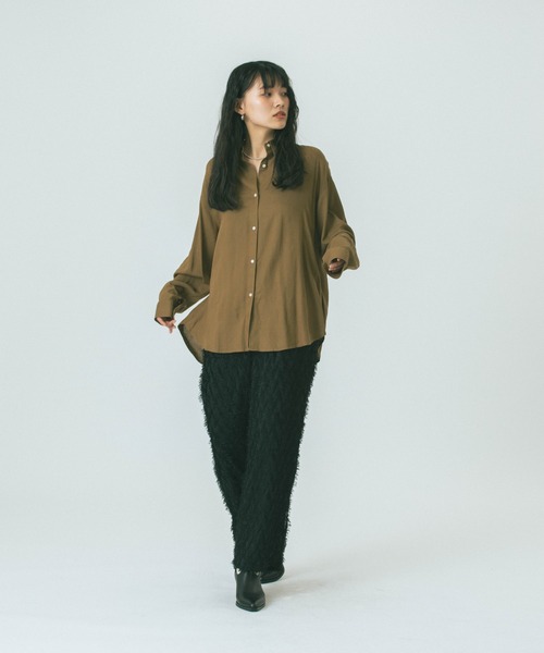 ROSE BUD（ローズバッド） ブラウス シャツ 「WEB・一部店舗限定