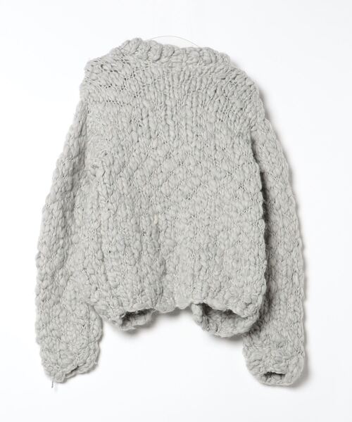 「SEEALL」 HAND CANADIAN ニットカーディガン 1 グレー メンズ_画像2