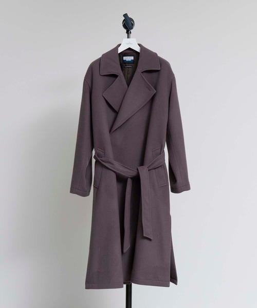 メゾンスペシャル　チェスターコート サイズ2 MAISON SPECIAL（メゾンスペシャル） チェスターコート 2 ライトグレー