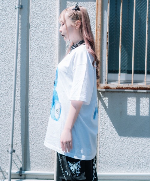 tシャツ 「TRAVAS TOKYO/トラバス トーキョー」くまプリントTシャツ/ハーフスリーブカットソー レディース メンズ TRAVAS TOKYO/トラバス トーキョー』くまプリントTシャツ/ハーフ