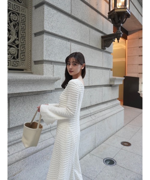 ワンピース Mermaid Jacquard Dress Mermaid Jacquard Dress（ワンピース）｜Her lip to（ハーリップ