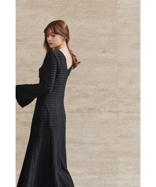 ワンピース Mermaid Jacquard Dress Mermaid Jacquard Dress（ワンピース）｜Her lip to（ハーリップ