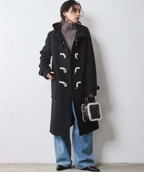 CHIC STYLE 「CHIC STYLE」 ダッフルコート L グレー レディース