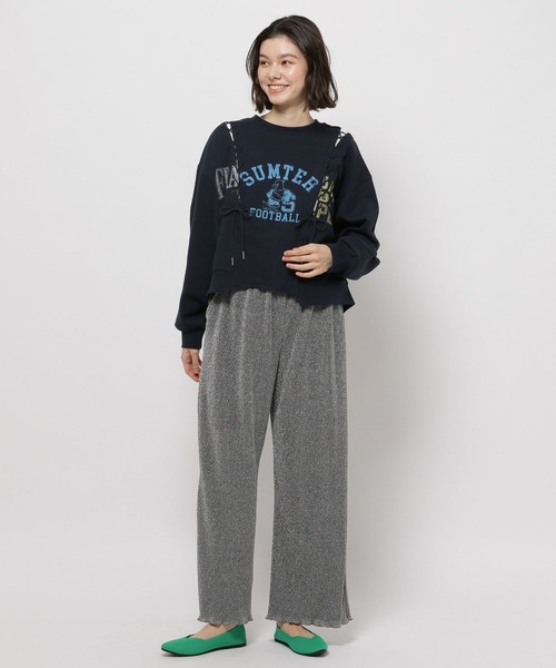 [niko and...] тренировочный cut and sewn LARGE серый женский 