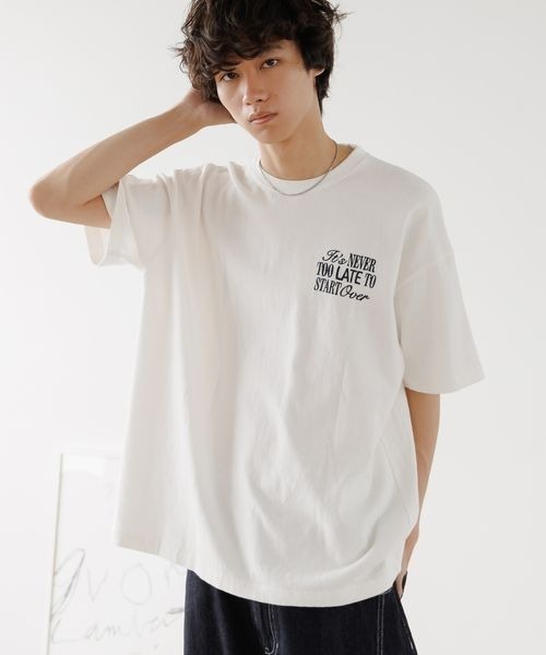 ヌーミレ限定 Tシャツ ✨新品未開封✨Lサイズ PBLIM tシャツ 「UNISEX/タフT」シシュウロゴTシャツ レディース