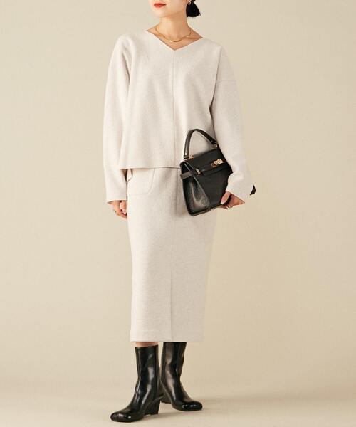 「Liesse」 タイトスカート M ブルー レディース_画像3