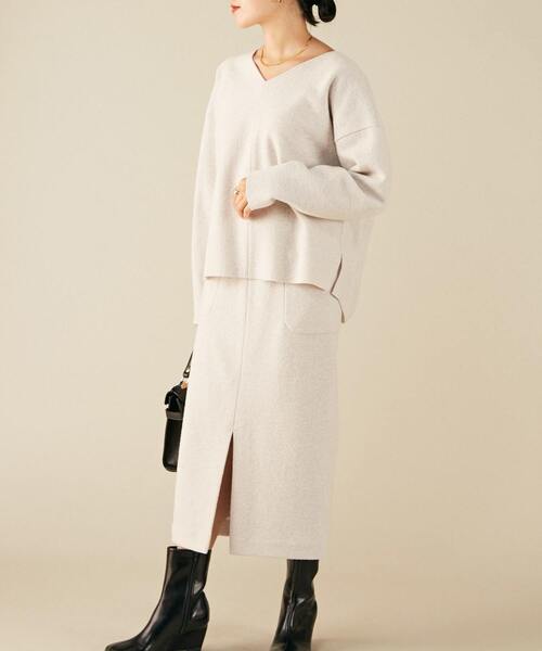 「Liesse」 タイトスカート M ブルー レディース_画像6