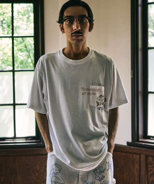 Bshop tシャツ Work of Art Kendai | クルーネック ポケットT
