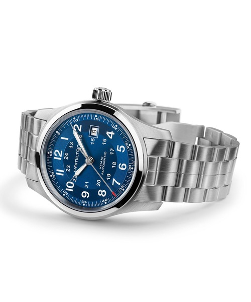 42mm ハミルトン Hamilton H387150 自動巻き HAMILTON 腕時計 「ハミルトン」 Khaki Field （カーキ