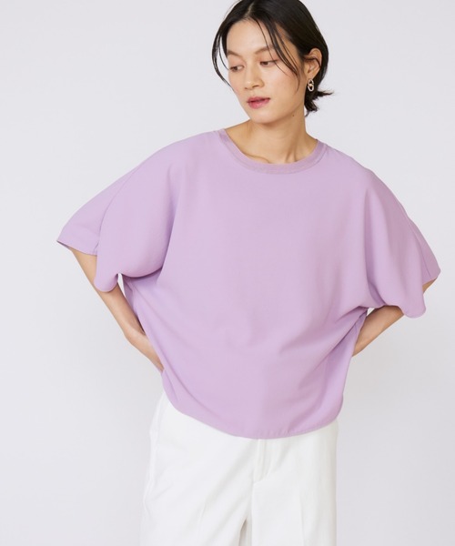 tシャツ 「吸汗速乾」ジョーゼットプルオーバー レディース