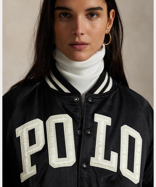 POLO RALPH LAUREN バーシティジャケット / スタジャン 未使用品 Polo Ralphlauren ポロラルフローレン スウェット地