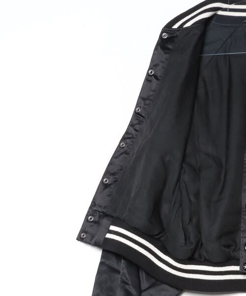 【Sサイズ】POLO RALPH LAUREN サテンボンバージャケット POLO RALPH LAUREN スタジャン ロゴ サテン ボンバー ジャケット