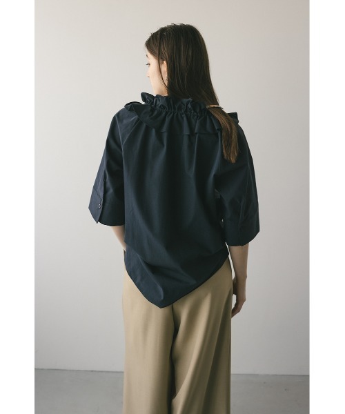 【OUR】フリルカラーブラウス フリルカラーブラウス – OURHOME