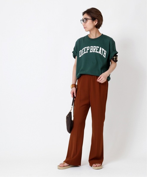 Deuxieme Classe（ドゥーズィエムクラス） イージーパンツ 36 ブラウン