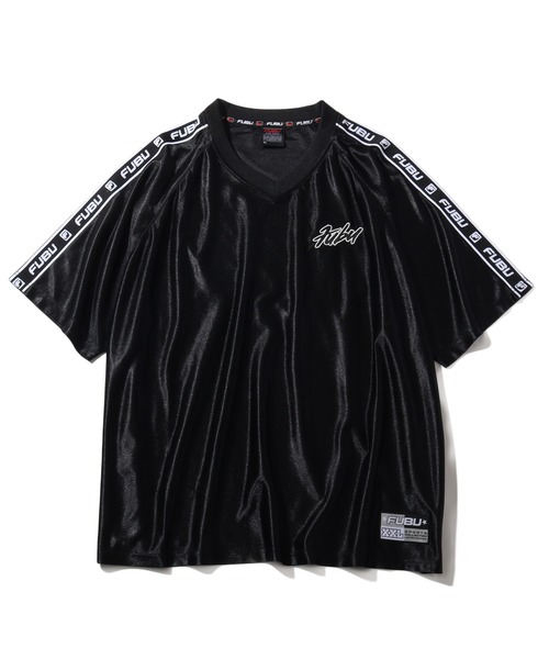 FUBU tシャツ 「FUBU/フブ」LOGO TAPE GAME SHIRT/ロゴテープ