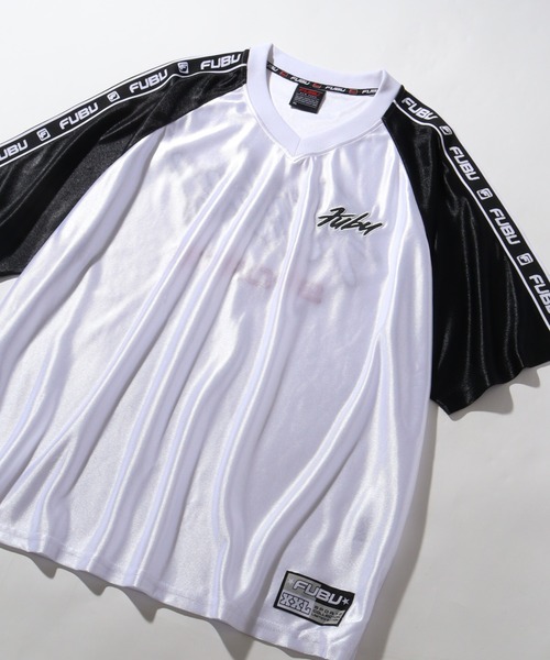 美品！フブ　fubu メッシュ　ゲームシャツ　フットボールシャツ　ＸＬ FUBU ゲームシャツ メンズ レディース フブ フットボールシャツ