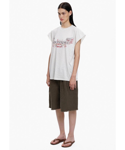 MASONPRINCE tシャツ オーバーサイズ 両面プリント フライングスリーブ 