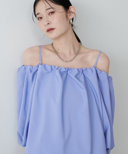 LARUTA ブラウス シャツ 「LARUTA」ボリュームバルーン袖