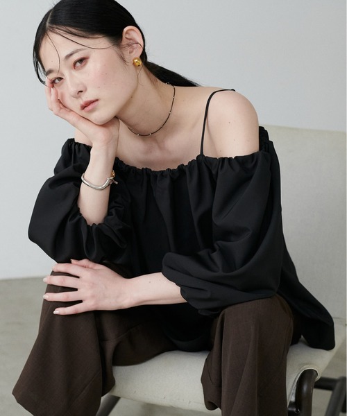 ブラウス シャツ 「LARUTA」ボリュームバルーン袖ブラウス レディース ボリュームバルーン袖ブラウス | LARUTA(ラルータ)レディース