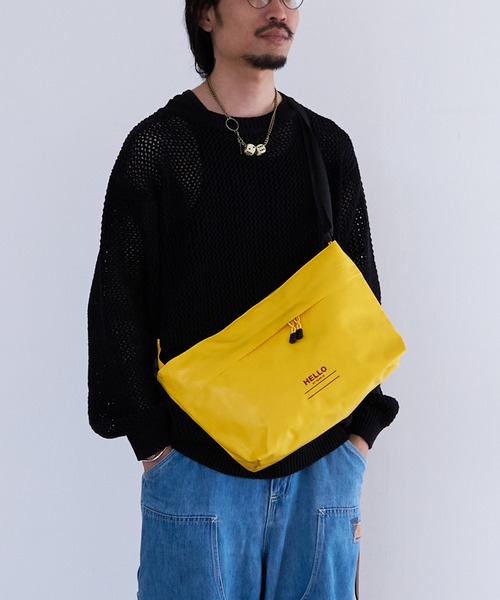 1/2 HALF ショルダーバッグ 1/2HALF TARPOLIN MESSENGER Msize メンズ