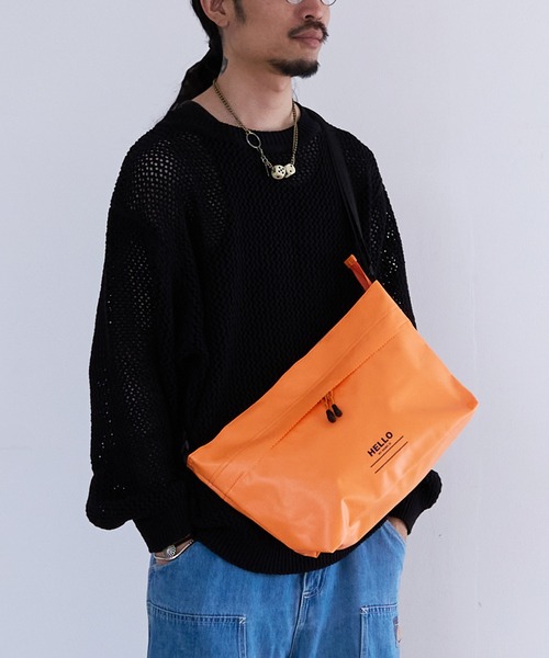 1/2 HALF ショルダーバッグ 1/2HALF TARPOLIN MESSENGER Msize メンズ