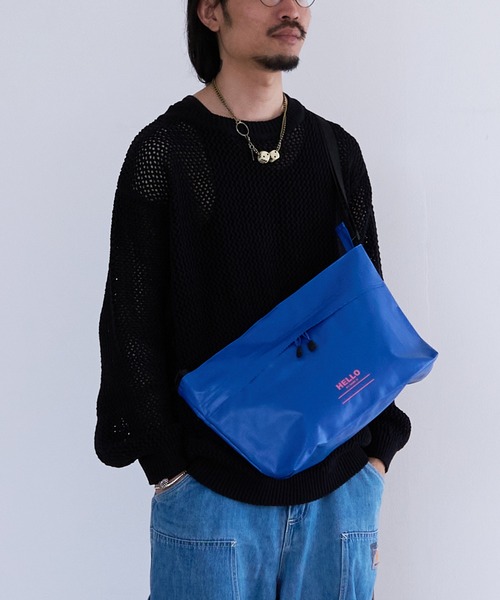 1/2 HALF ショルダーバッグ 1/2HALF TARPOLIN MESSENGER Msize メンズ