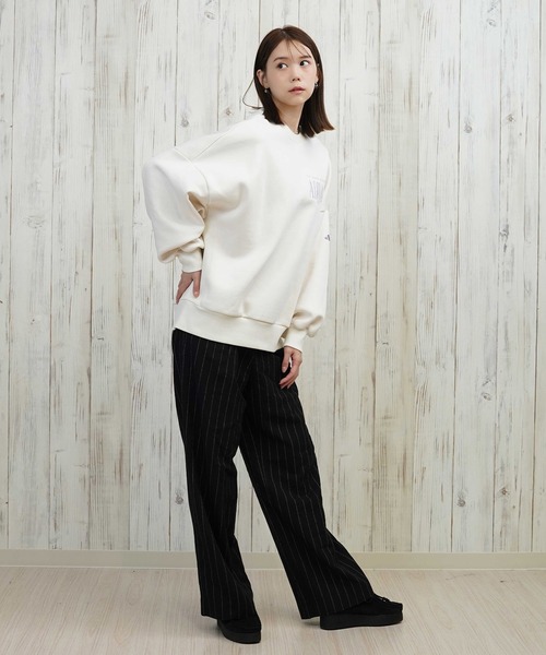 adidas（アディダス） トレーナー スウェット 裏起毛/クルーネック