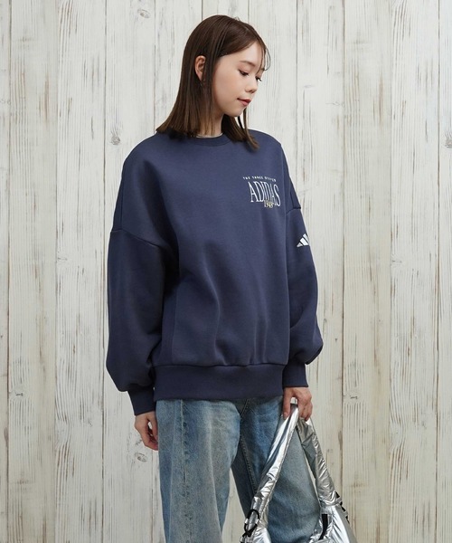 adidas（アディダス） トレーナー スウェット 裏起毛/クルーネック