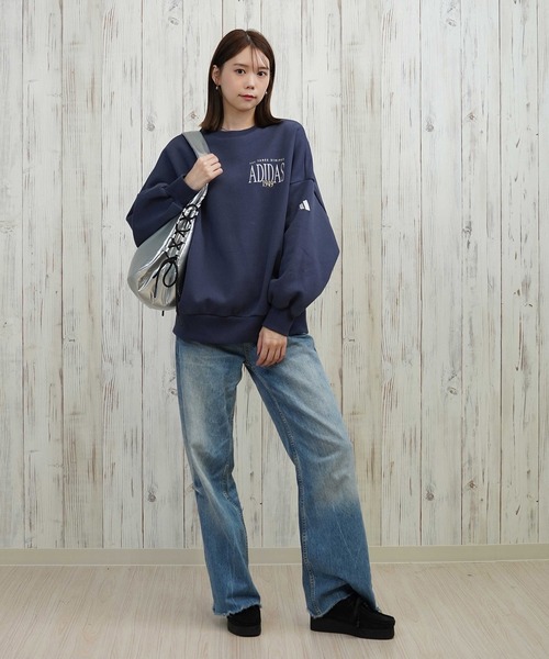 adidas（アディダス） トレーナー スウェット 裏起毛/クルーネック