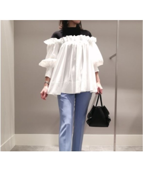 CELFORD 「CELFORD」 長袖チュニック ONE SIZE ホワイト