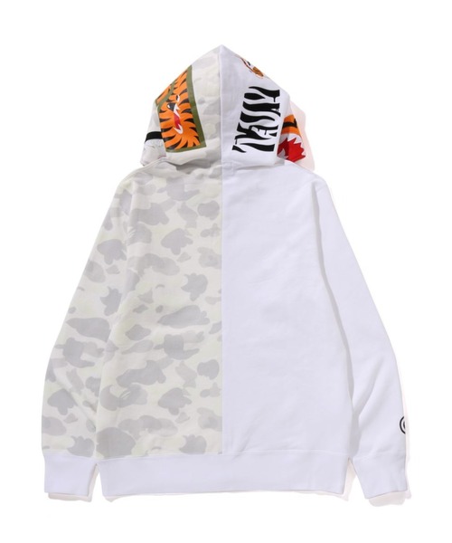 A BATHING APE パーカー CITY CAMO TIGER SHARK FULL ZIP HOODIE