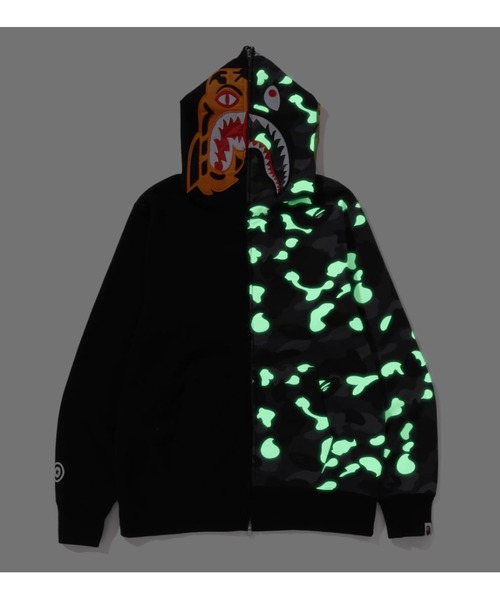 A BATHING APE シャークパーカー　tiger タイガー　　Mサイズ A BATHING APE シャークパーカー SHARK タイガー 虎 ベイプ