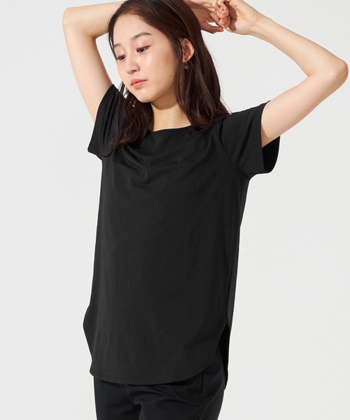 チャコット バッククロス Ｔシャツ Mサイズ Chacott tシャツ バッククロスアクセントTシャツ レディース