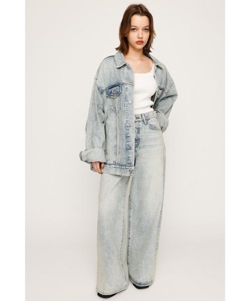 SLY（スライ） ジーンズ デニム デニムパンツ WIDE LEG PT-C ワイド