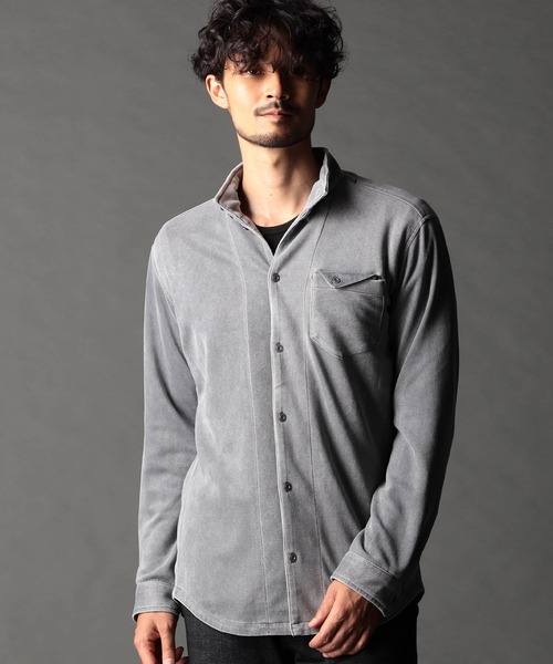 NICOLE CLUB FOR MEN（ニコルクラブフォーメン） シャツ 起毛ポンチ