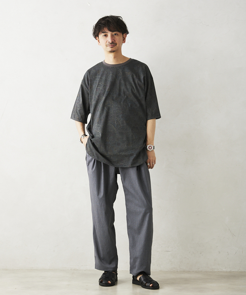 「JOURNAL STANDARD relume」 半袖Tシャツ MEDIUM ベージュ メンズ