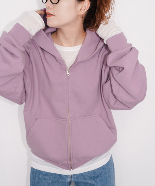 Spick＆Span パーカー K.Ayami*Sフーテッドパーカー レディース