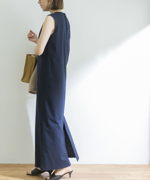 美品　René ブラック ノースリーブ ワンピース 36 美品 René ブラック ノースリーブ ワンピース 36 Rene（ルネ