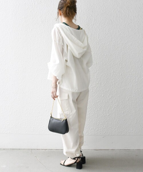 SHIPS any 「SHIPS any」 ジップアップパーカー ONE SIZE ライトブルー