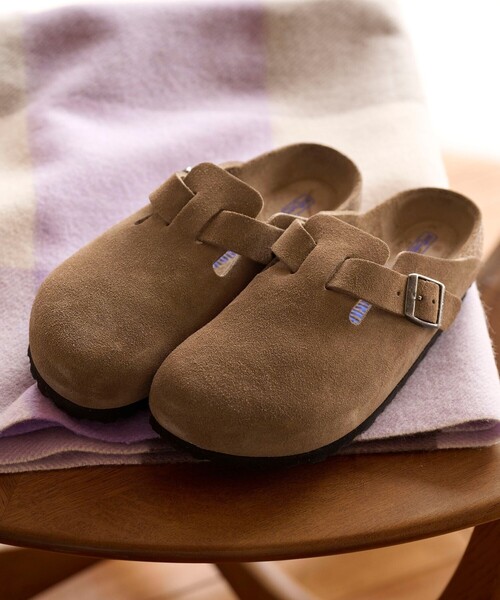 スリッポン 「国内EXCLUSIVE」「BIRKENSTOCK」ボストン サンダル レディースの画像