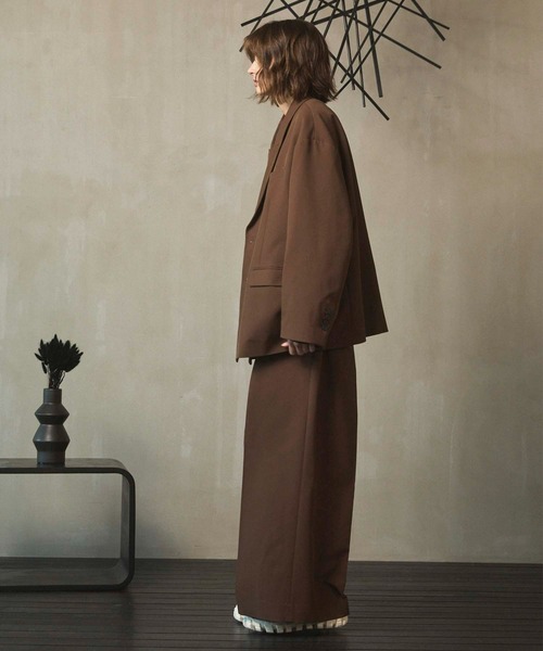 MAISON SPECIAL Over Size Jacket 上下セット MAISON SPECIAL（メゾンスペシャル） ジャケット テーラードジャケット