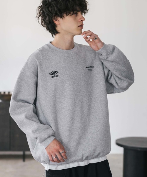 umbro（アンブロ） トレーナー スウェット 別注コラボオーバーサイズ裏