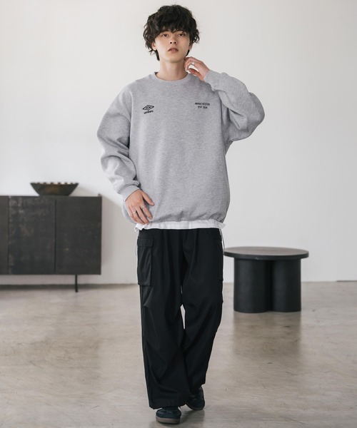 umbro（アンブロ） トレーナー スウェット 別注コラボオーバーサイズ裏