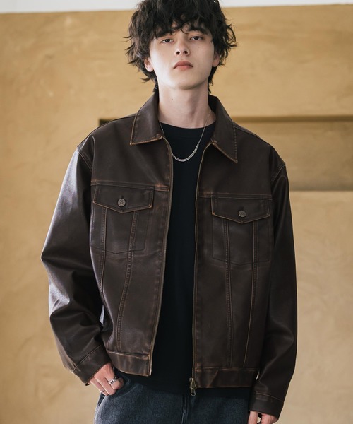 Rocky Monroe（ロッキーモンロー） 革ジャン ライダース ヴィンテージ
