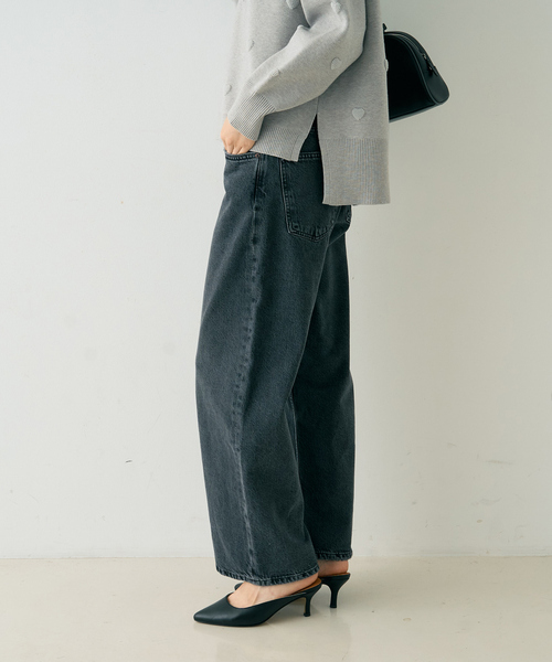 AGOLDE（エーゴールドイー） ワイドパンツ ジーンズ デニム デニム