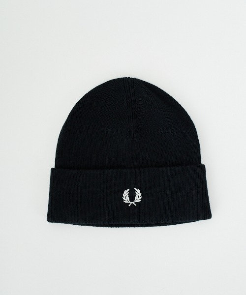 FRED PERRY（フレッドペリー） ニット帽 ニットキャップ ワンポイント